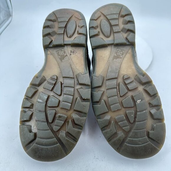 Dr. Martens Men Size 10 8A07 Brown Leather Oiled Resistant Low Ankle Boot - Picture 8 of 11